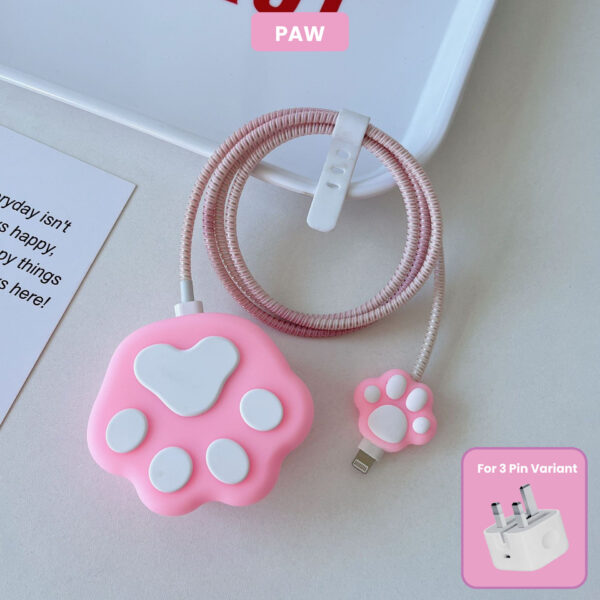 3 pin Protector - iphone 20 Watts charger and cable protector - PAW