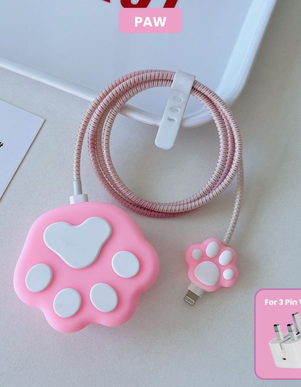 3 pin Protector - iphone 20 Watts charger and cable protector - PAW