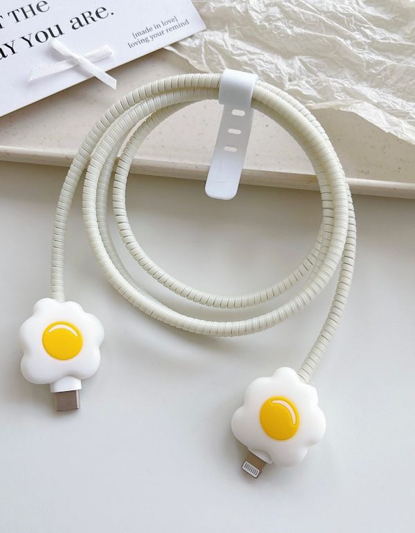 Cable Protector Set - Egg Omelette