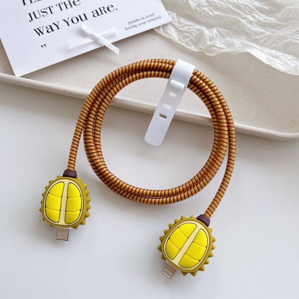 Cable Protector Set - Yellow Durian