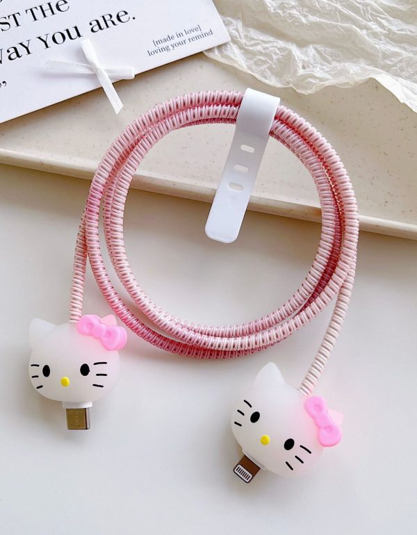 Cable Protector Set - Hello Kitty