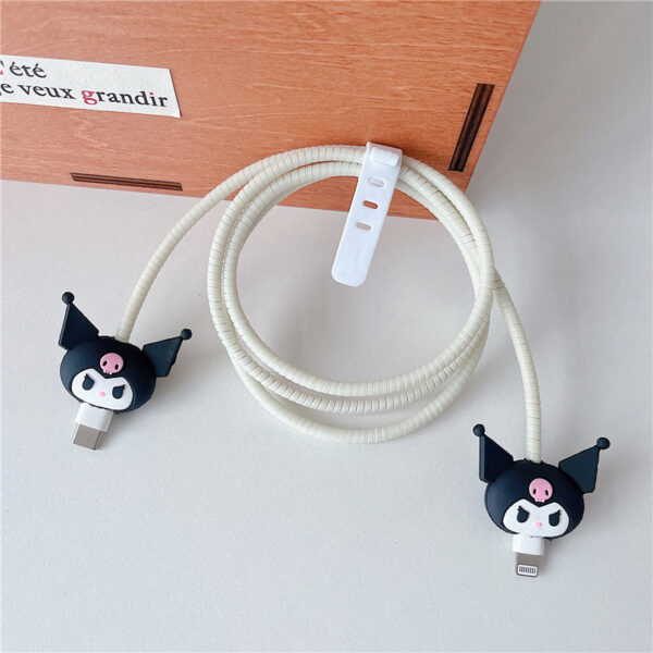 Cable Protector Set - Kuromi