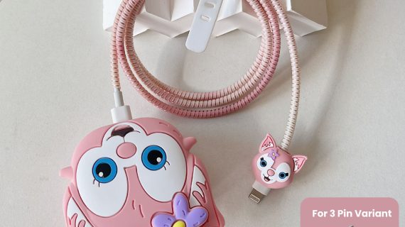 3 pin Protector - iphone 20 Watts charger and cable protector - Lina Belle