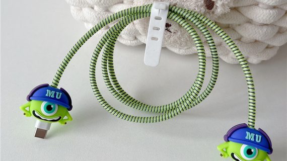 Cable Protector Set - Monster University Mike