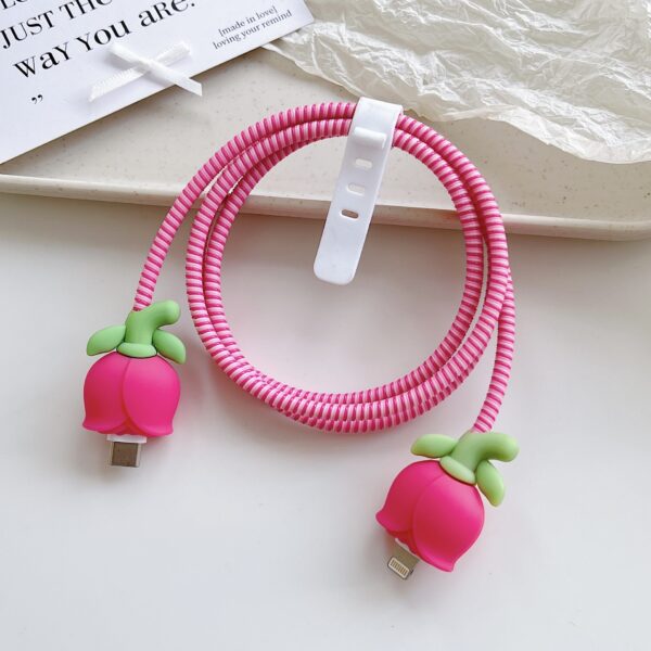 Cable Protector Set - Rose