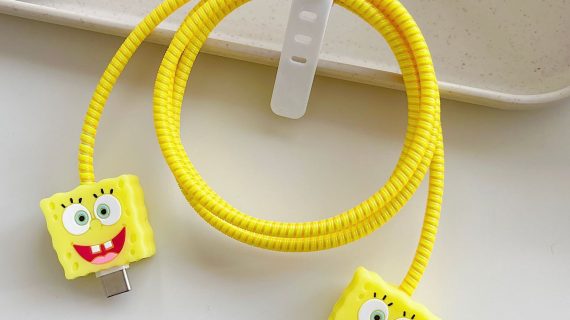 Cable Protector Set - Spongebob