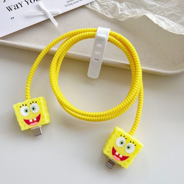 Cable Protector Set - Spongebob