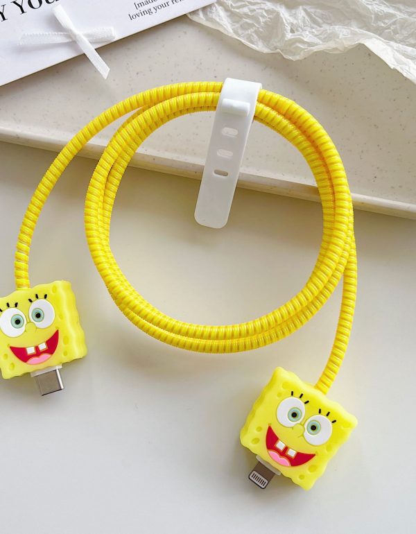 Cable Protector Set - Spongebob