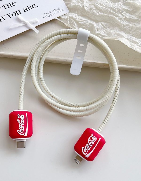 Cable Protector Set - Cocacola