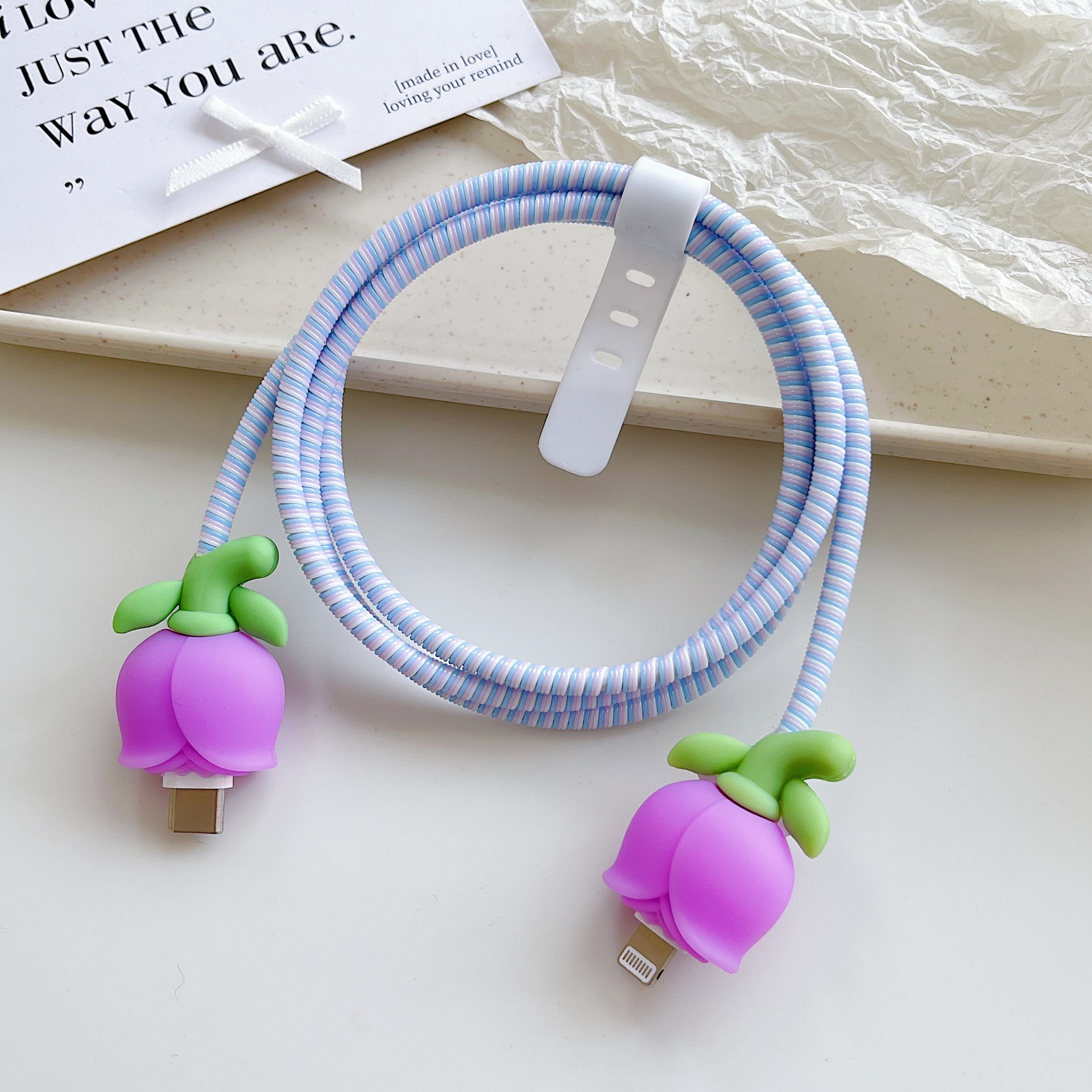 purplerose Cable Protector Set - Purple Rose - Image 1