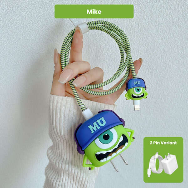2 Pin Protector - 4 in 1 iphone charger and cable cover - Mike