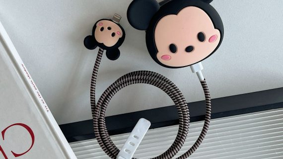 3 pin Protector - iphone 20 Watts charger and cable protector - Micky Mouse