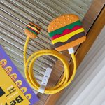 3 pin Protector - iphone 20 Watts charger and cable protector - Hamburger - Image 4
