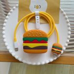 3 pin Protector - iphone 20 Watts charger and cable protector - Hamburger - Image 3