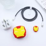 3 pin Protector - iphone 20 Watts charger and cable protector - Ironman - Image 5