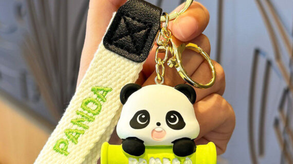 Adorable Panda Keychains - BAO