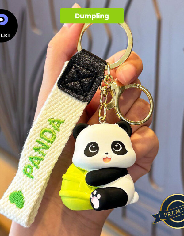 Adorable Panda Keychains - Dumpling