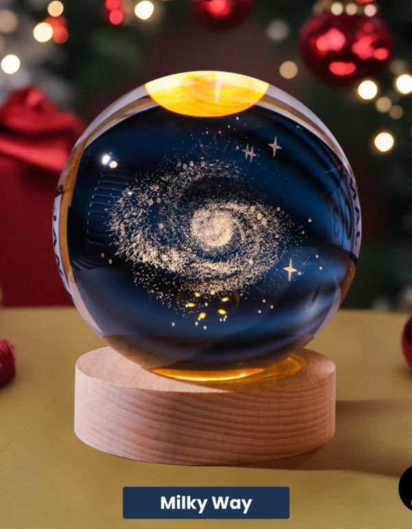3D Crystal Ball – Milky Way