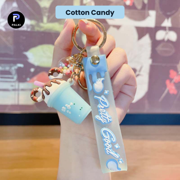 Pretty Good -- Pastel Cup Keychain