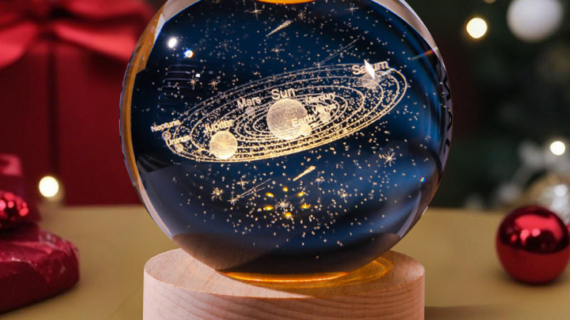 3D Crystal Ball – Solar System