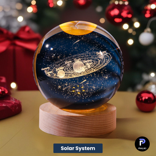 3D Crystal Ball – Solar System