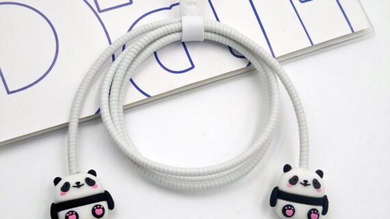 Cable Protector Set - Cute Panda