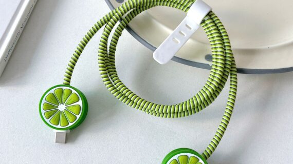 Cable Protector Set - Lime Grapefruit