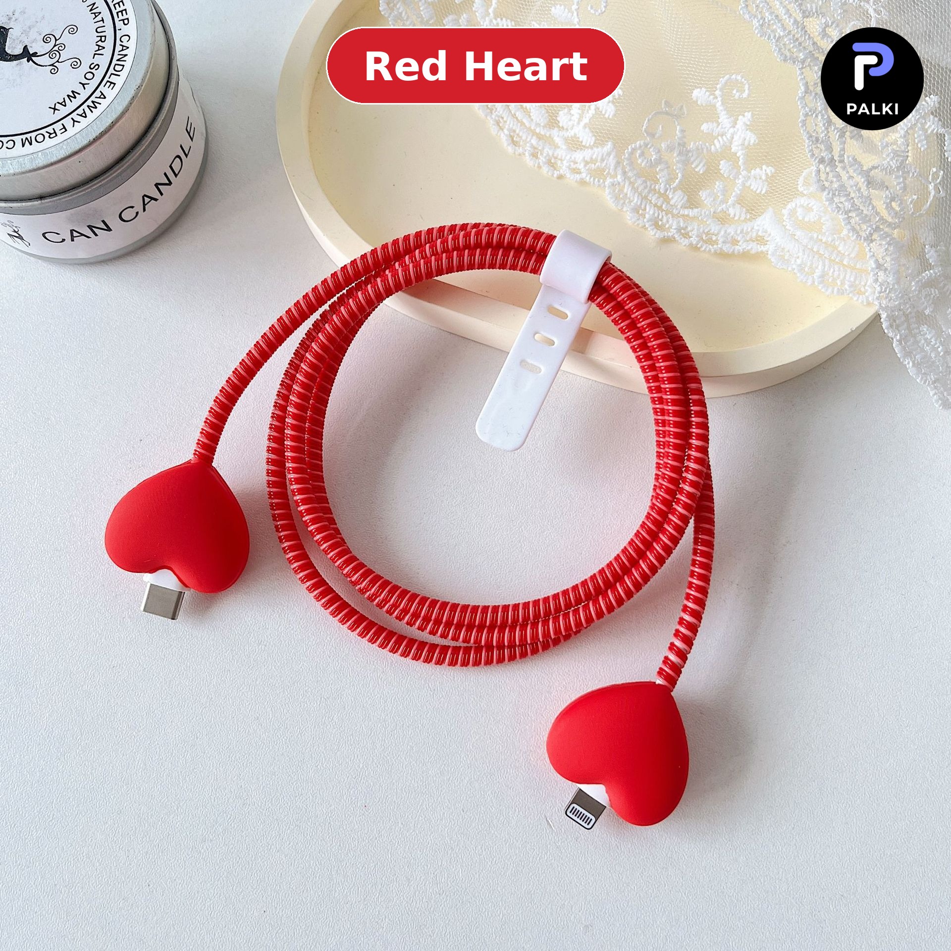 TCC-RHT Cable Protector Set - Red Heart - Image 1