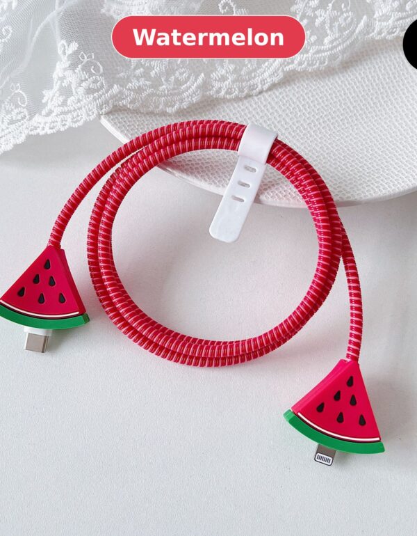 Cable Protector Set - Watermelon