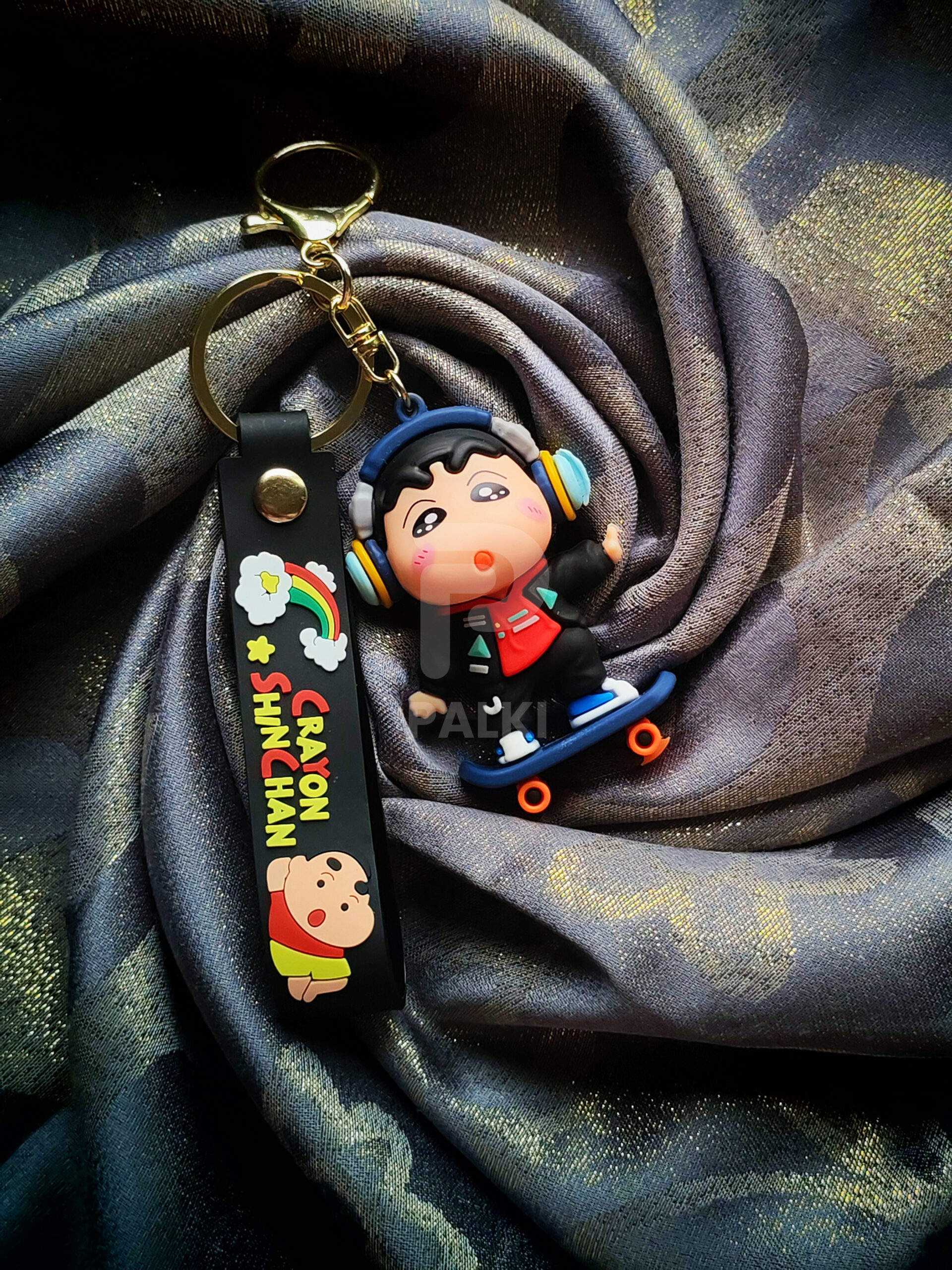 KC-SHIN-BLACK Shinchan Keychain - Image 1